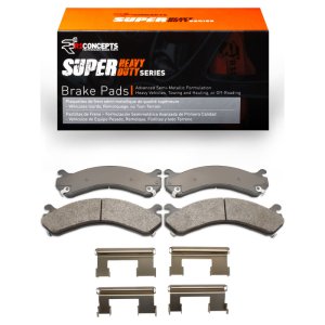 Chevrolet Silverado 3500 Brake Pads - Rear - R1 Concepts - Super Duty - `01-`10